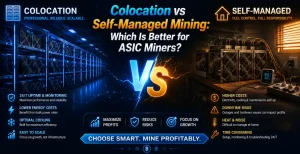 Colocation vs Self-Managed Mining: Which Is Better for ASIC Miners? 5 Colocation vs Self-Managed Mining: Which Is Better for ASIC Miners?