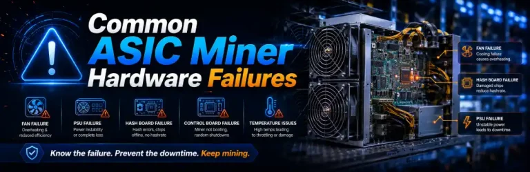 Common ASIC Miner Hardware Failures