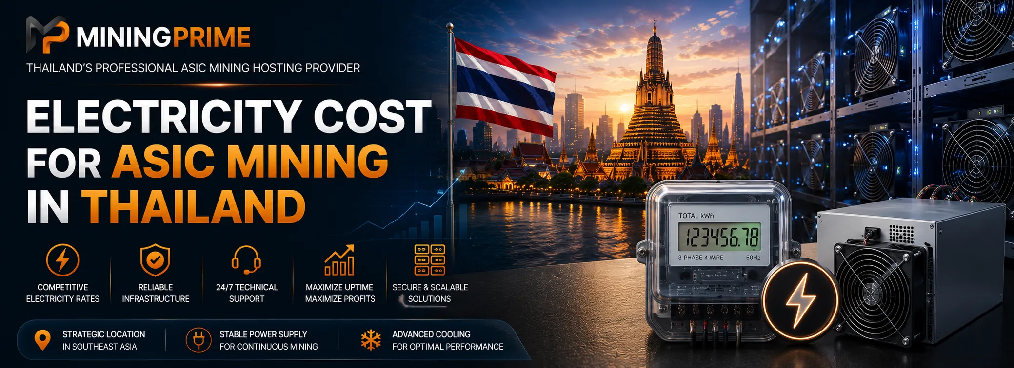 Electricity Cost for ASIC Mining in Thailand 1 Electricity Cost for ASIC Mining in Thailand