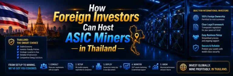 How Foreign Investors Can Host ASIC Miners in Thailand 1 How Foreign Investors Can Host ASIC Miners in Thailand