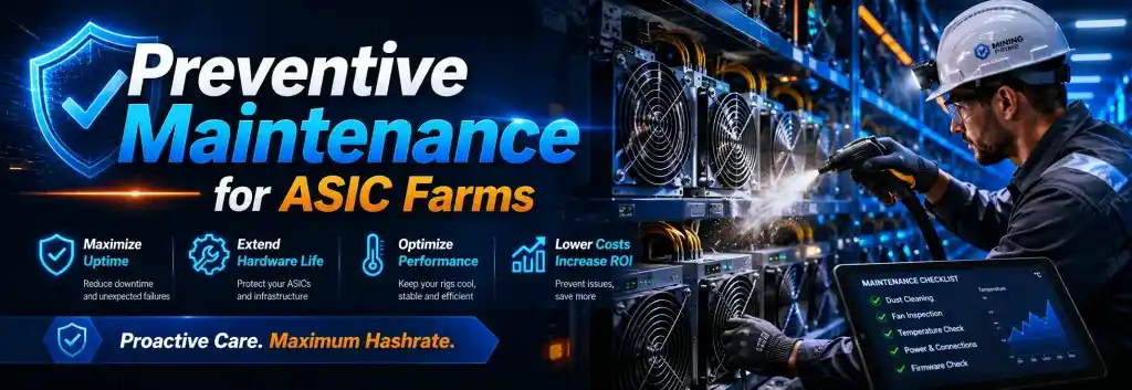 Preventive Maintenance for ASIC Farms 1 Preventive Maintenance for ASIC Farms