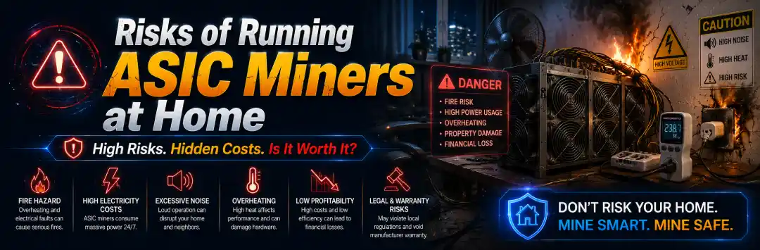 Risks of Running ASIC Miners at Home 1 Risks of Running ASIC Miners at Home