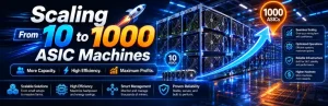 Scaling From 10 to 1000 ASIC Machines