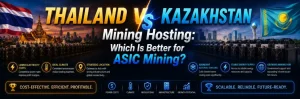 Thailand vs Kazakhstan Mining Hosting: Which Is Better for ASIC Mining? 7 Thailand vs Kazakhstan Mining Hosting: Which Is Better for ASIC Mining?