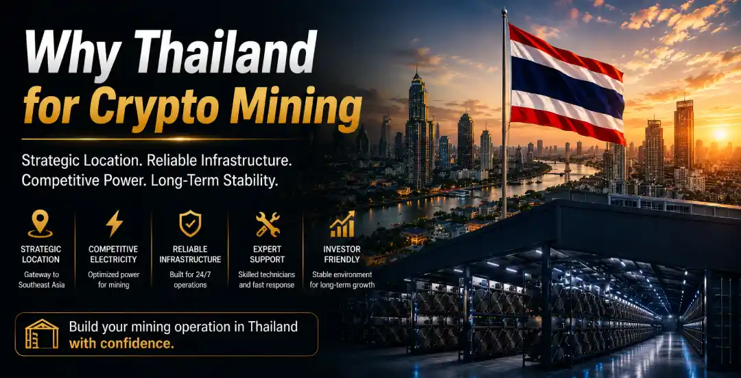 Why Thailand for Crypto Mining