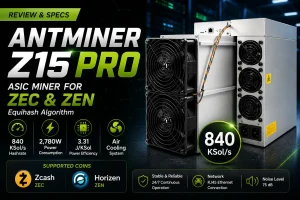 Antminer Z15 Pro Review: Bitcoin Mining Hardware for ZEC & ZEN Explained 1 Antminer Z15 Pro Review: Bitcoin Mining Hardware for ZEC & ZEN Explained