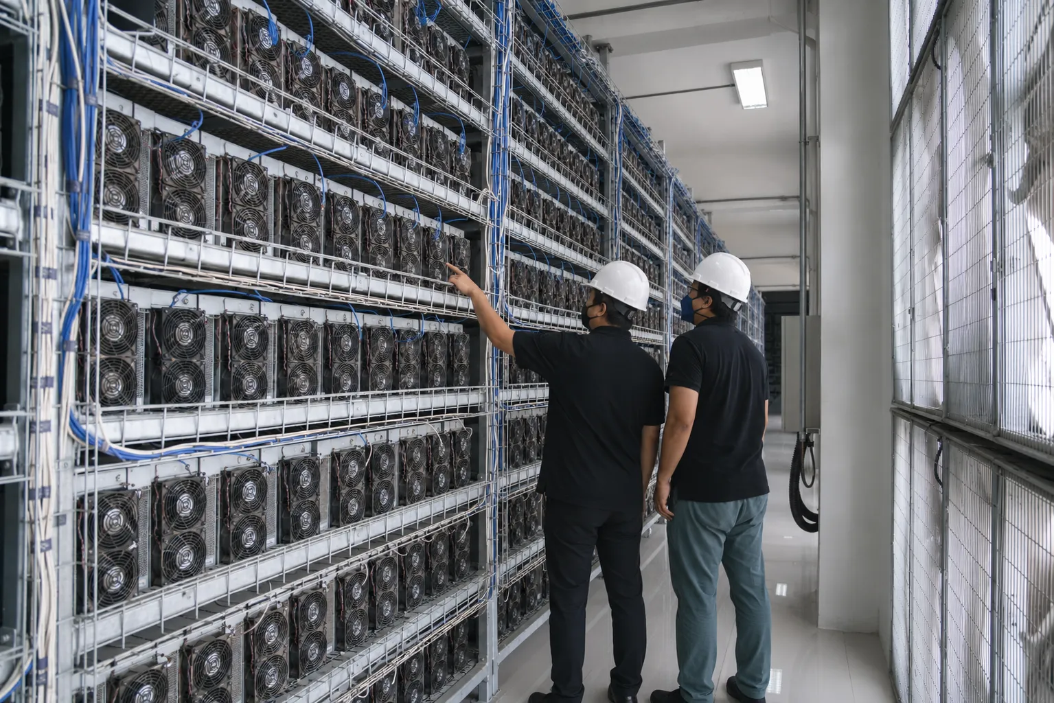 รับฝากเครื่องขุดเหรียญดิจิทัล (Mining Hosting) 1 รับฝากเครื่องขุดเหรียญดิจิทัล